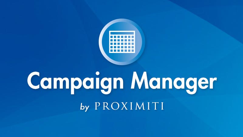 Proximiti Campaign Manager - AdvancedMD Marketplace